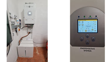 Sunsynk 10kw 3ph hybrid  installation in Bedfordshire